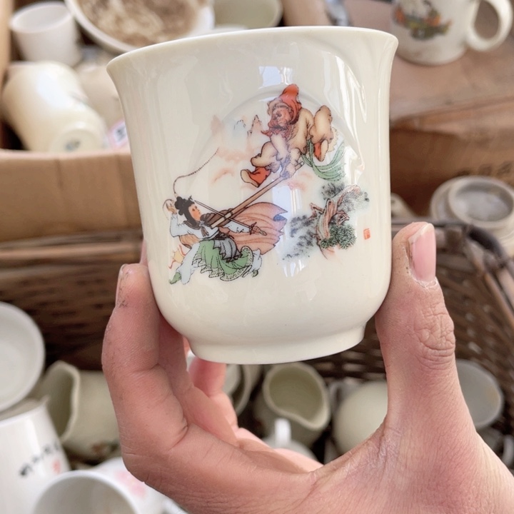 摆件陶瓷艺术品摆件微瑕