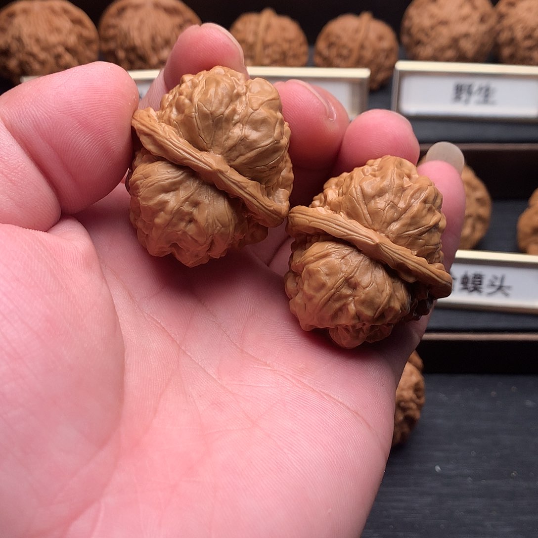 桃核把件47号37蛤蟆头4开