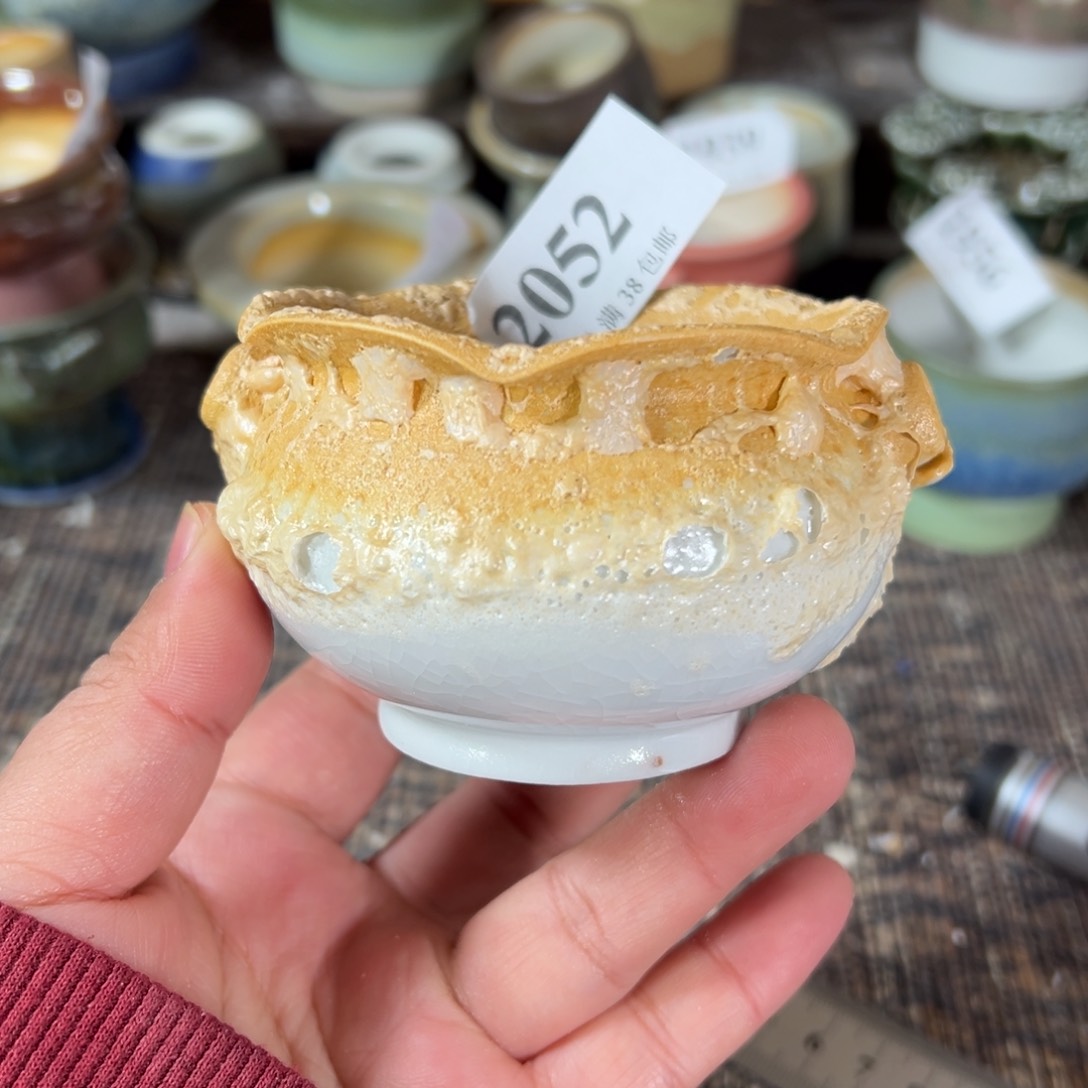 红陶景德镇手工花盆