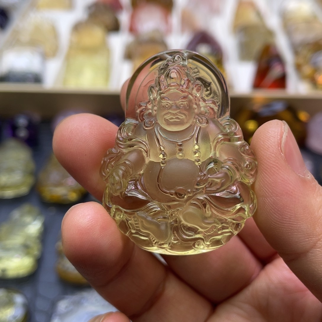 水晶颈饰未镶嵌定制