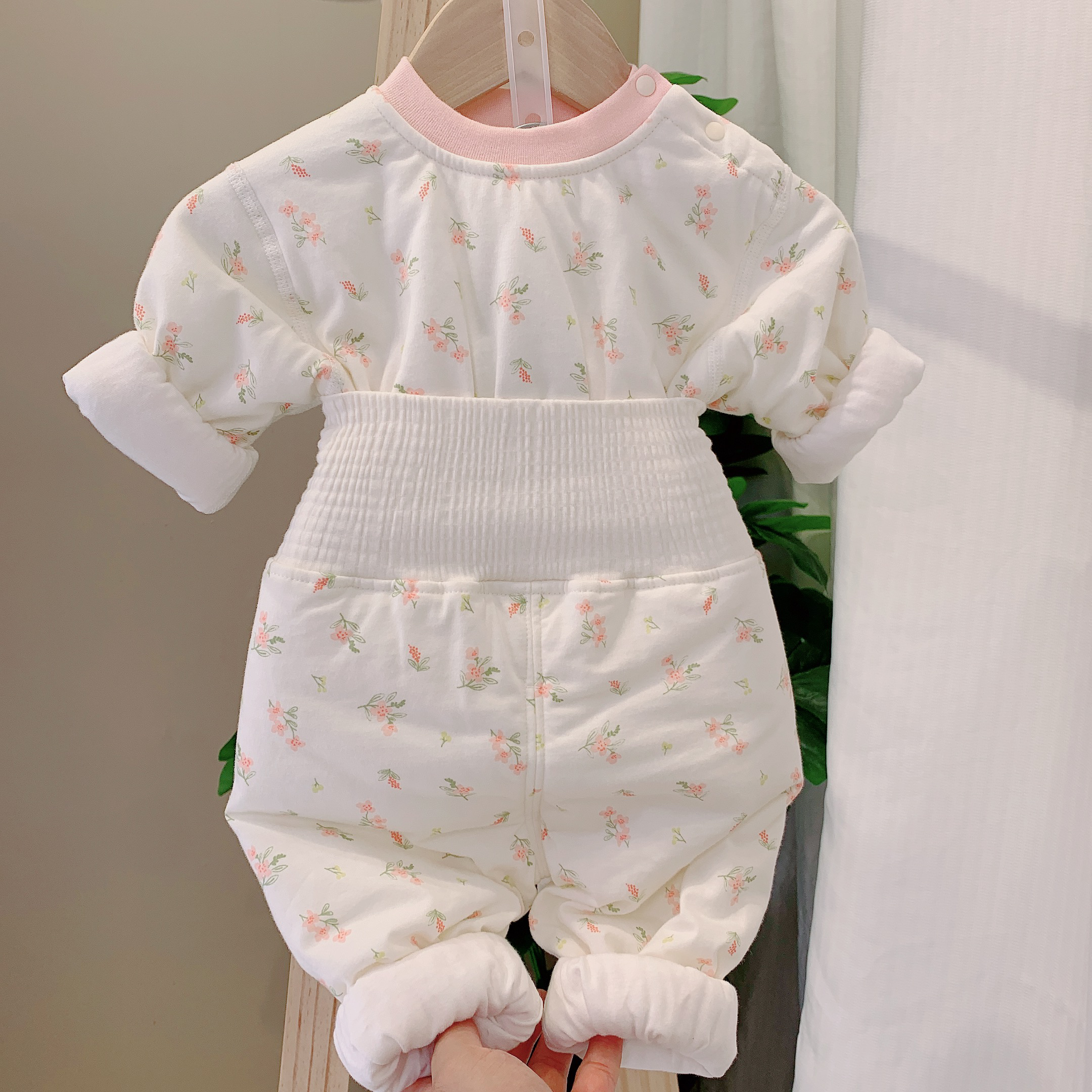 婴儿薄棉保暖宝宝棉服A类33076分体保暖儿童棉服宝宝冬季衣服