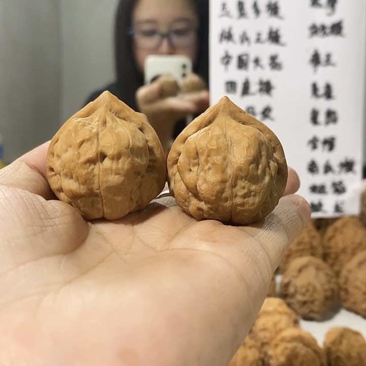 吊坠文玩核桃古蟾34+
