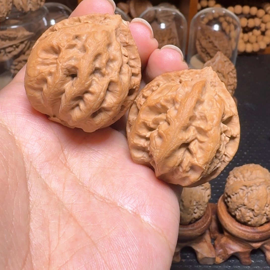 文玩核桃把件天使之吻