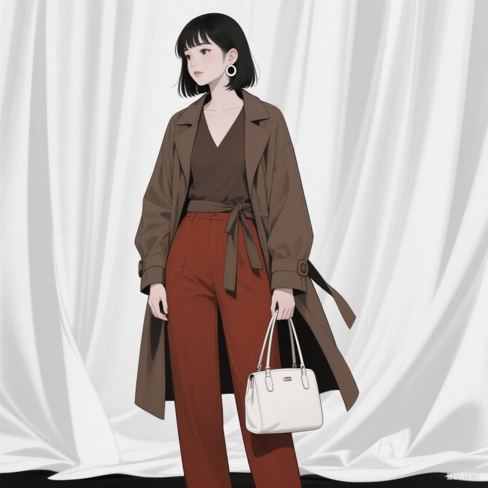 【100圆~200圆】备注编码，小众百搭通勤单肩斜跨女包，燕时三