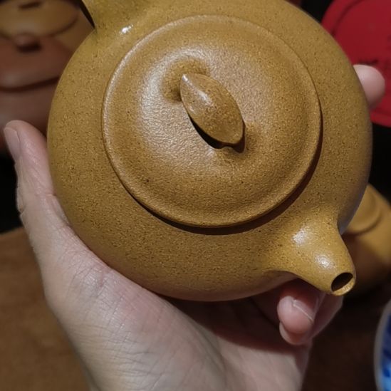 李***紫砂茶壶简瓢半手工