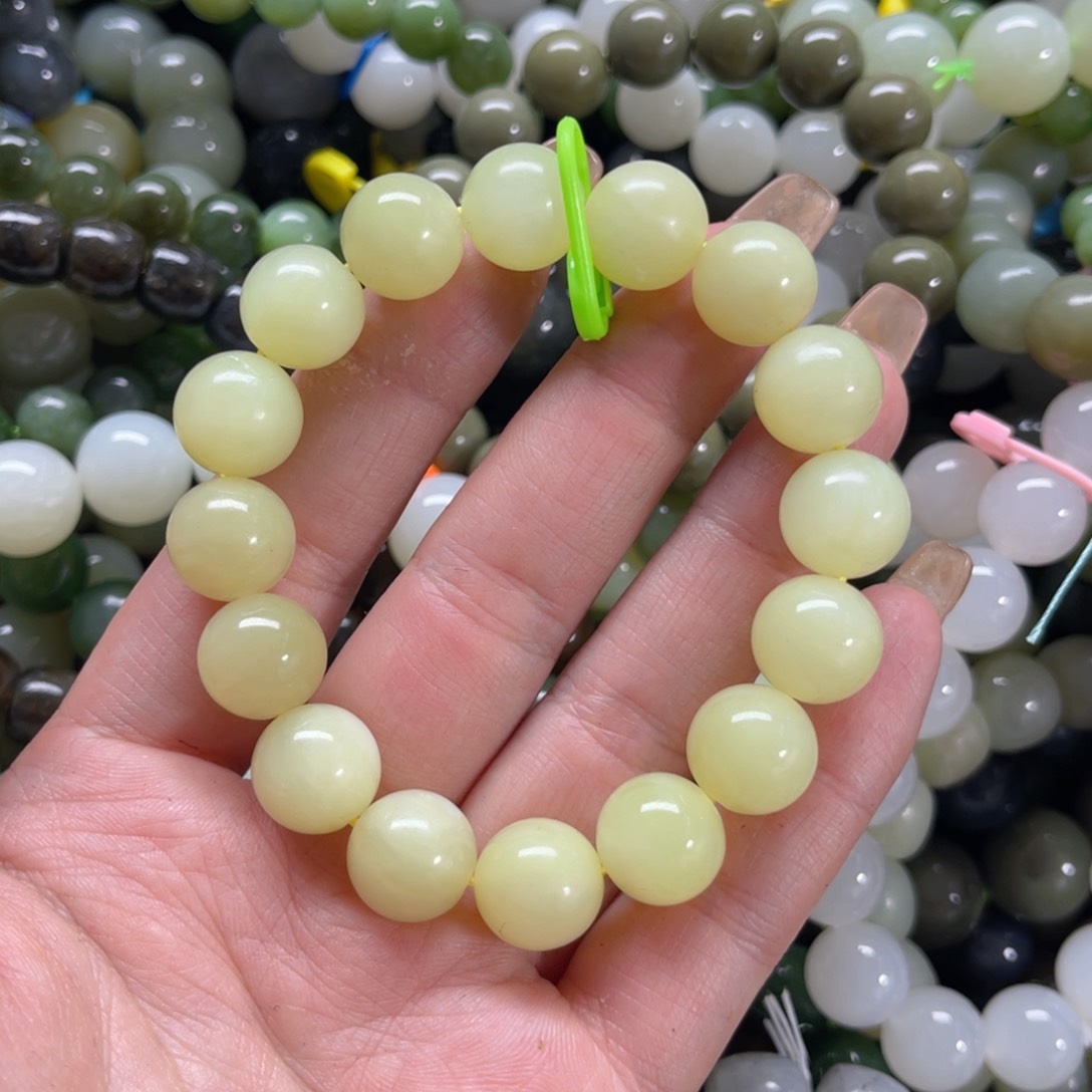 和田玉手链未镶嵌