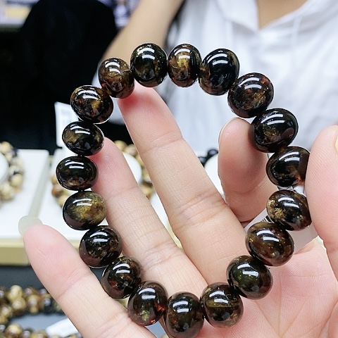 琥珀手链未镶嵌琥珀12