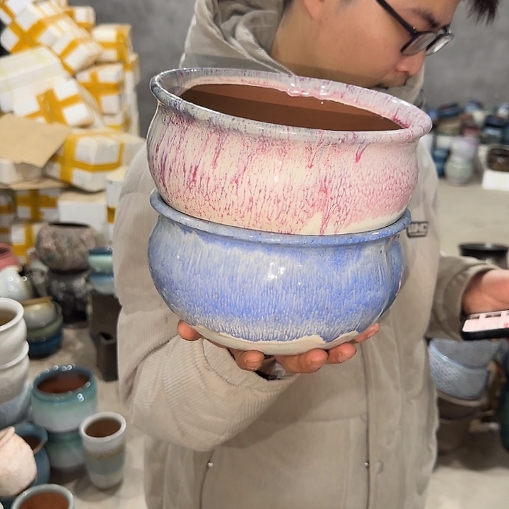 高度11口20啦啦花盆