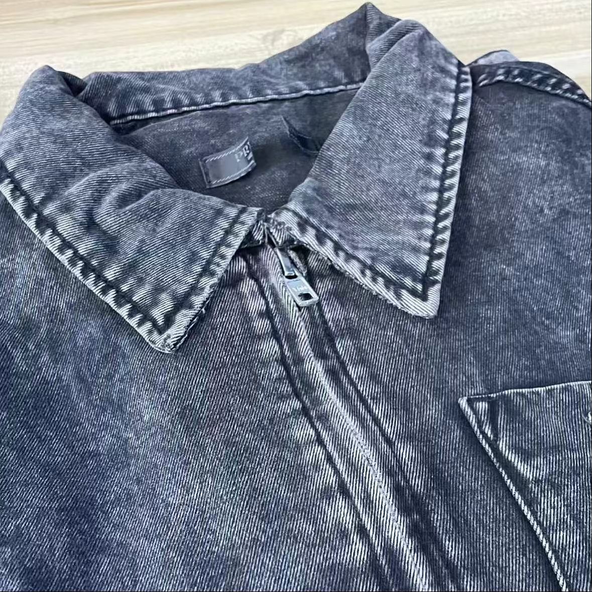 高端品质 四季款牛仔衣舒适外套4037