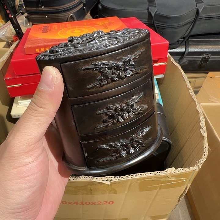 菊***e成套家具紫檀木类老物件