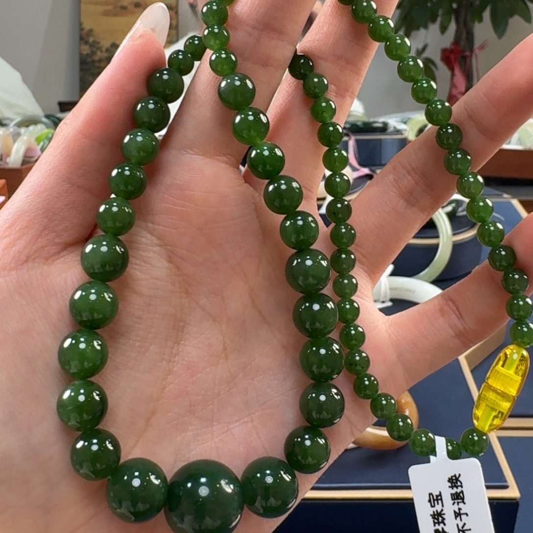 和田玉未镶嵌颈饰B0199 