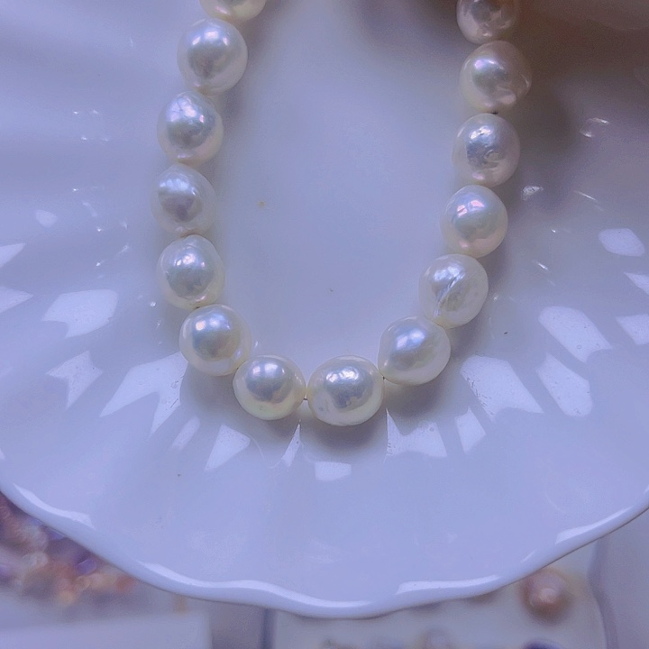 淡水珍珠手绳合金