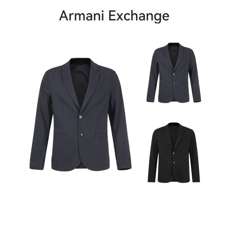 AX阿玛尼Armani 男士弹力薄款西服上衣8NZG49 ZNYZZ