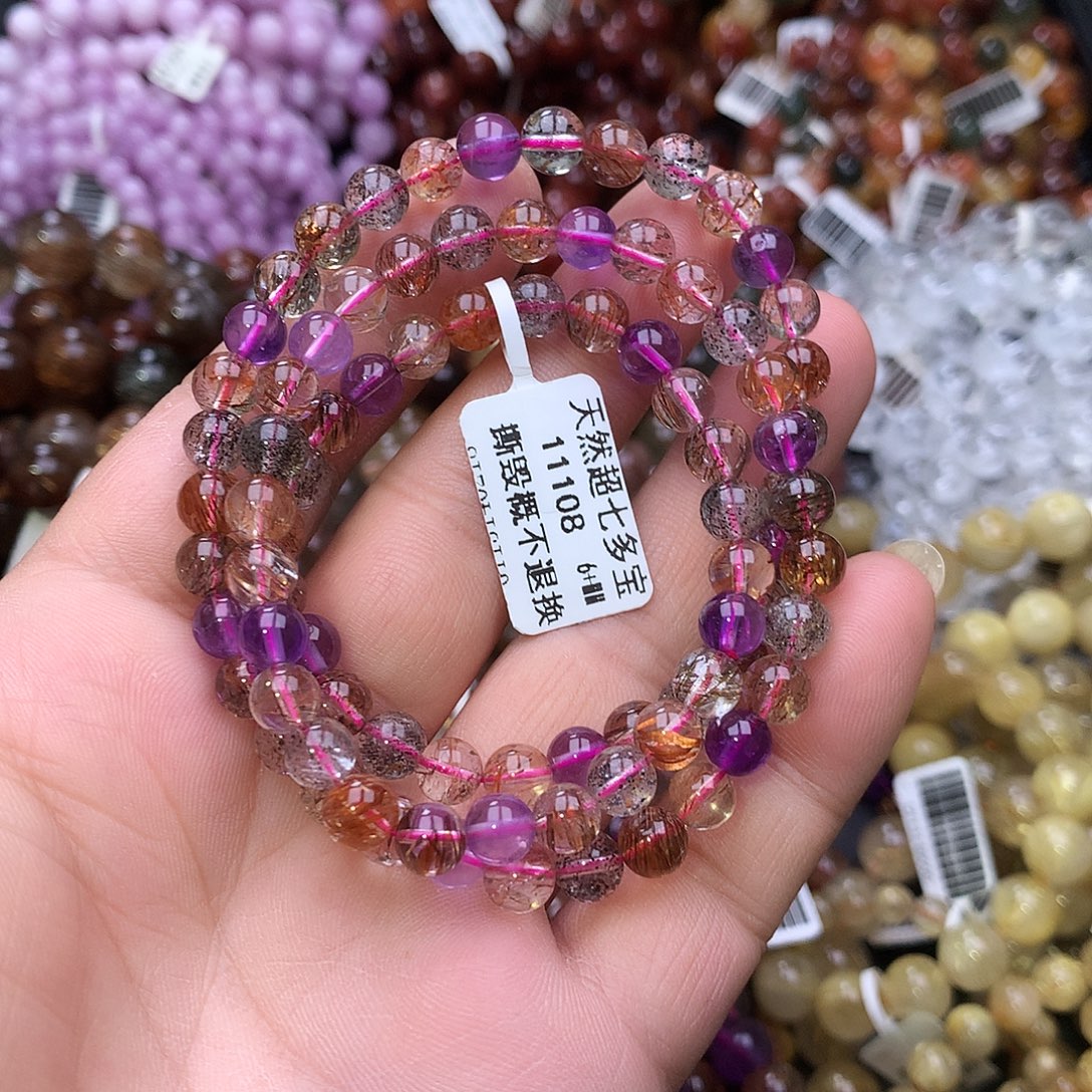 未镶嵌水晶手链，，