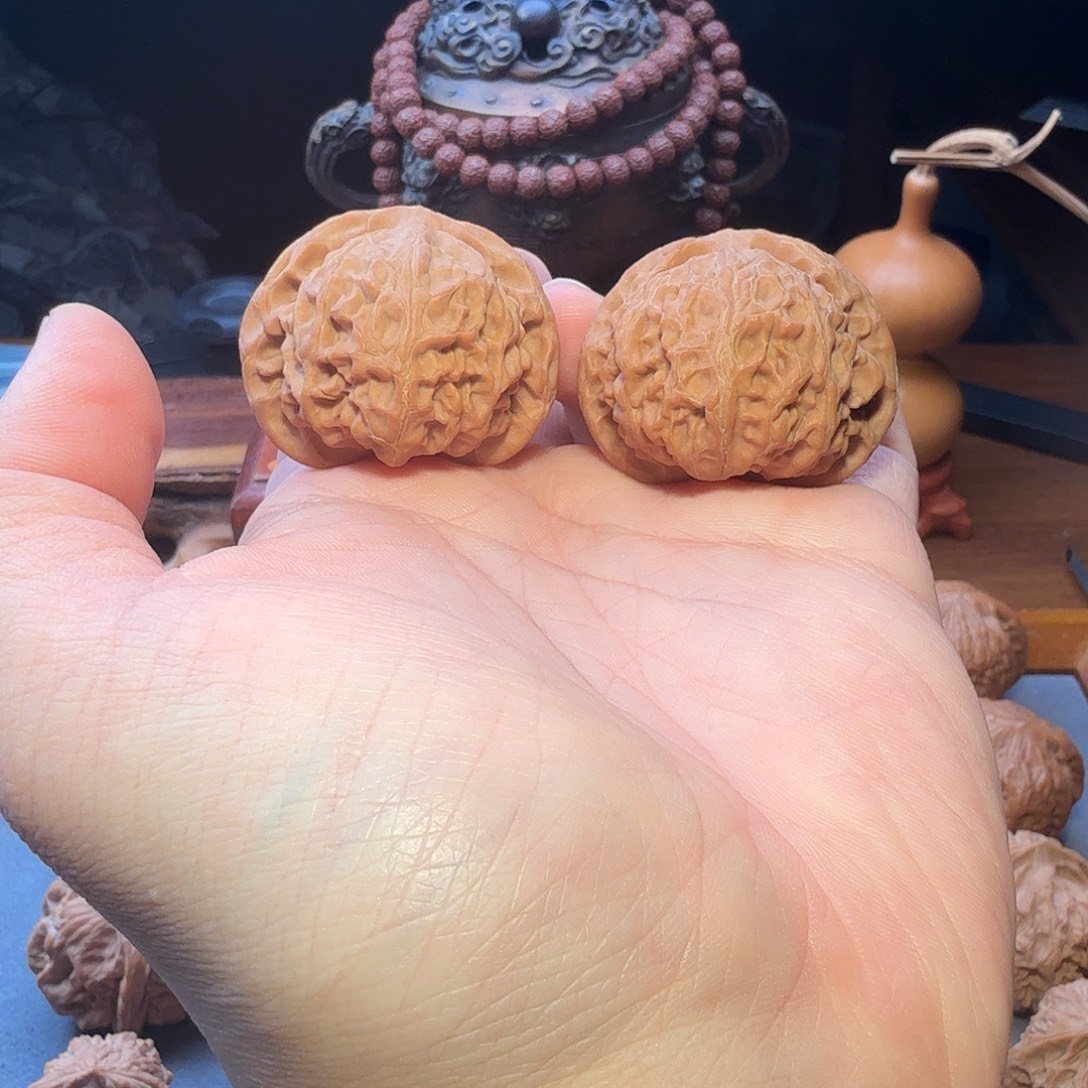 文玩核桃把件40尺寸邢台宫灯