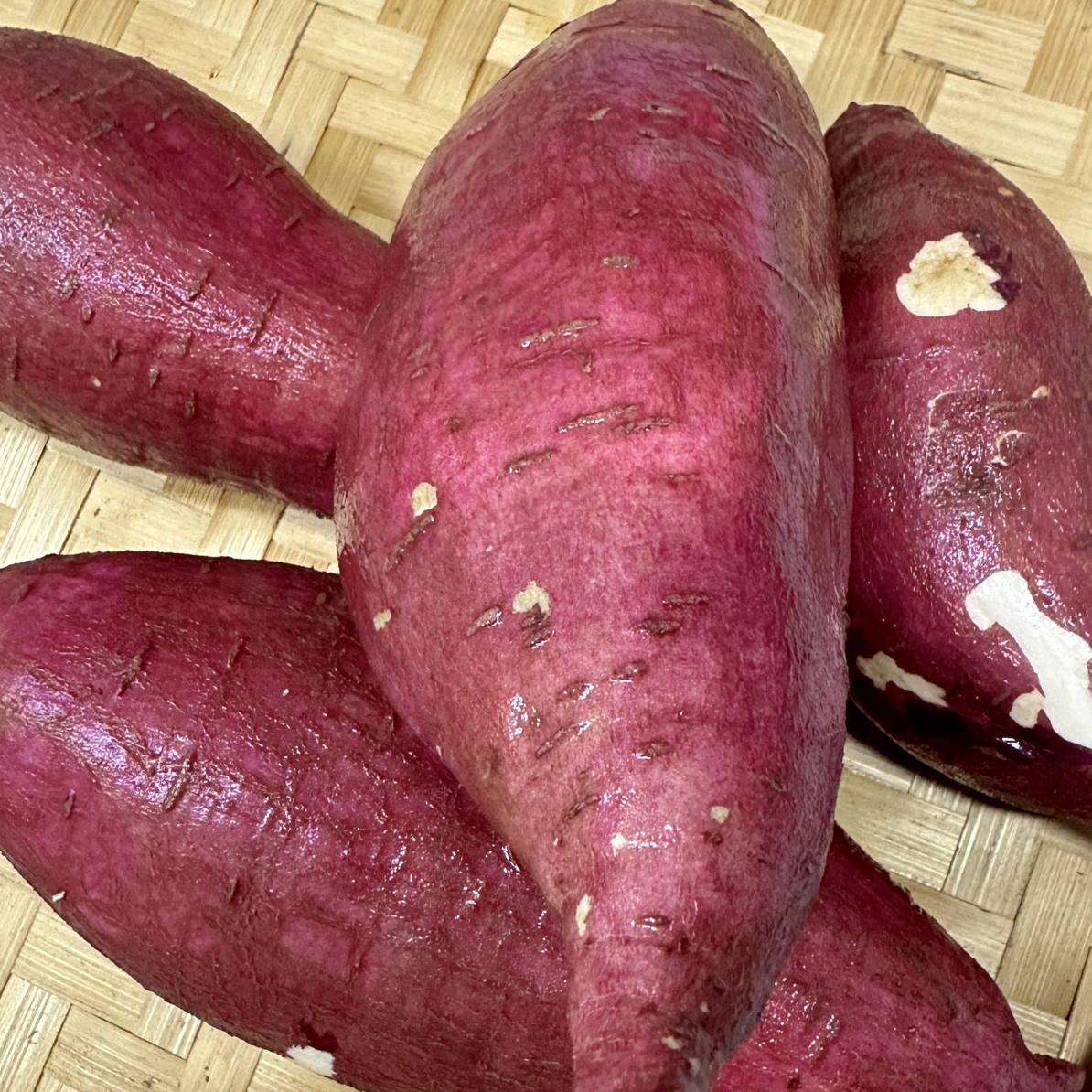 农家自种红薯地瓜软糯香甜口感细腻