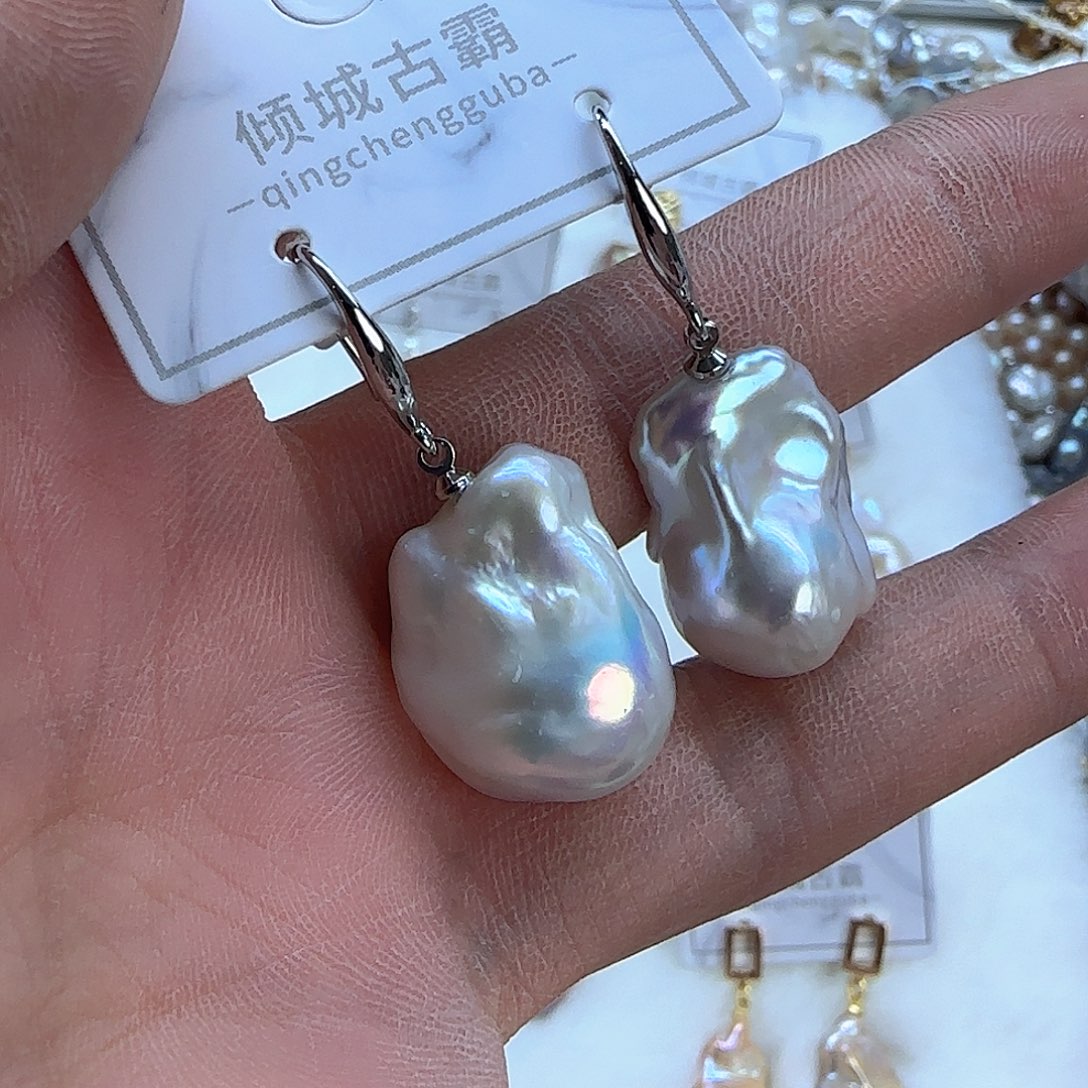 银S925镶嵌项链定制827淡水珍珠