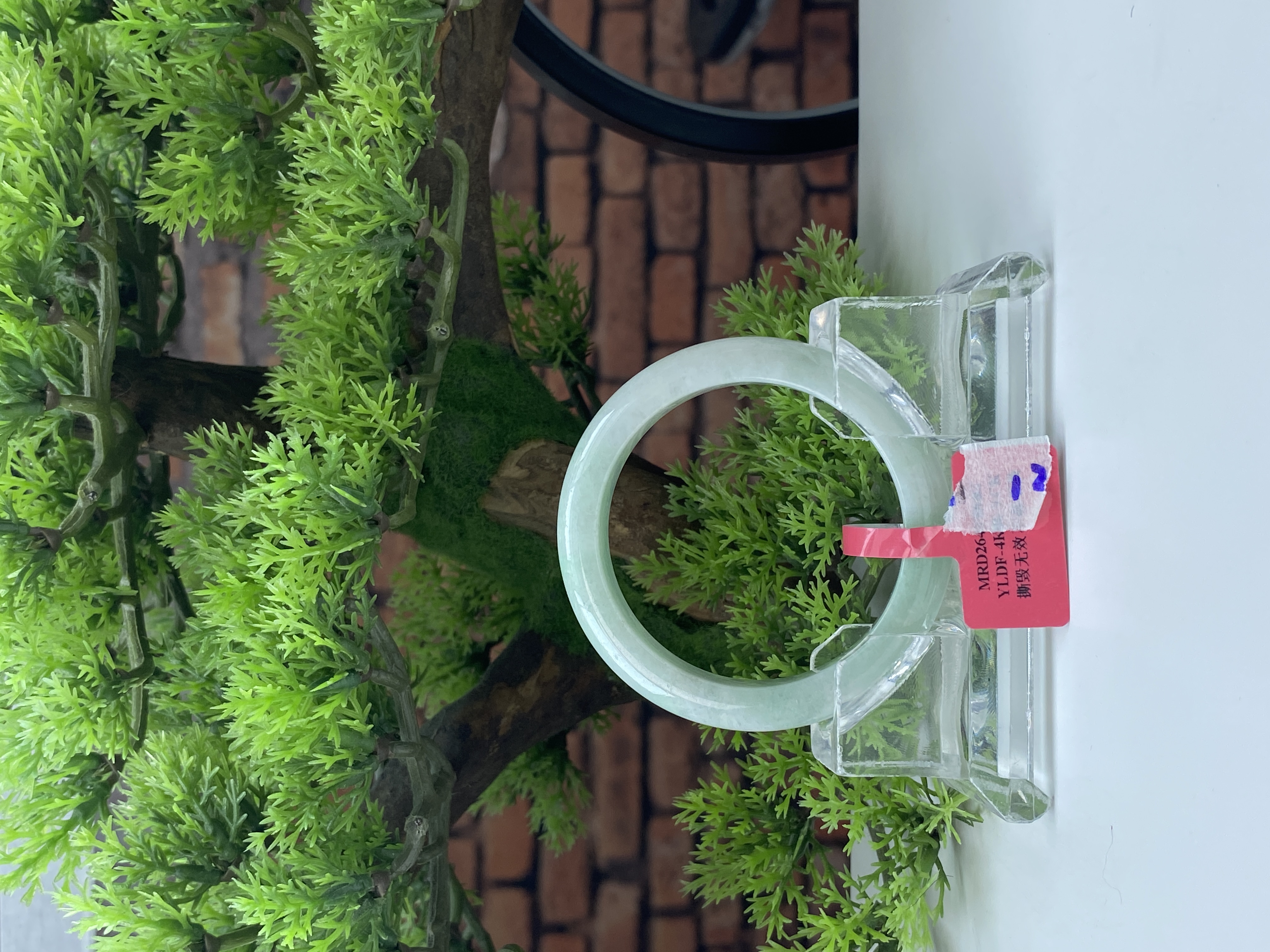 53【刀客砍价王】燕子-天然缅甸A货翡翠手镯  J12