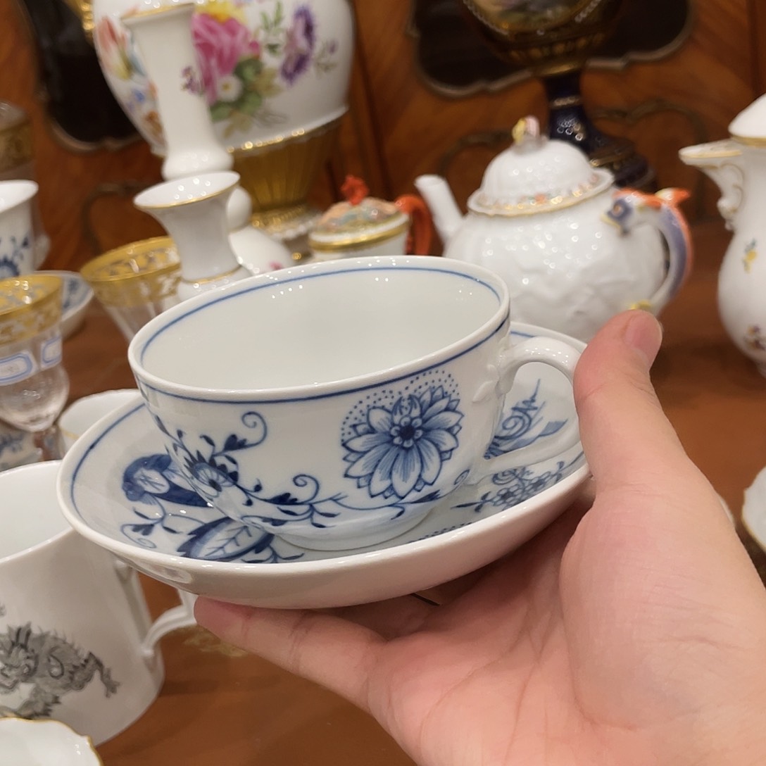 瓷片中古一等一杯一碟