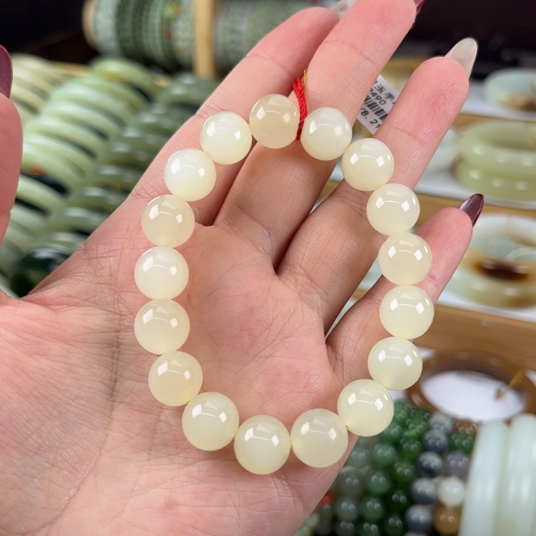 和田玉手链未镶嵌