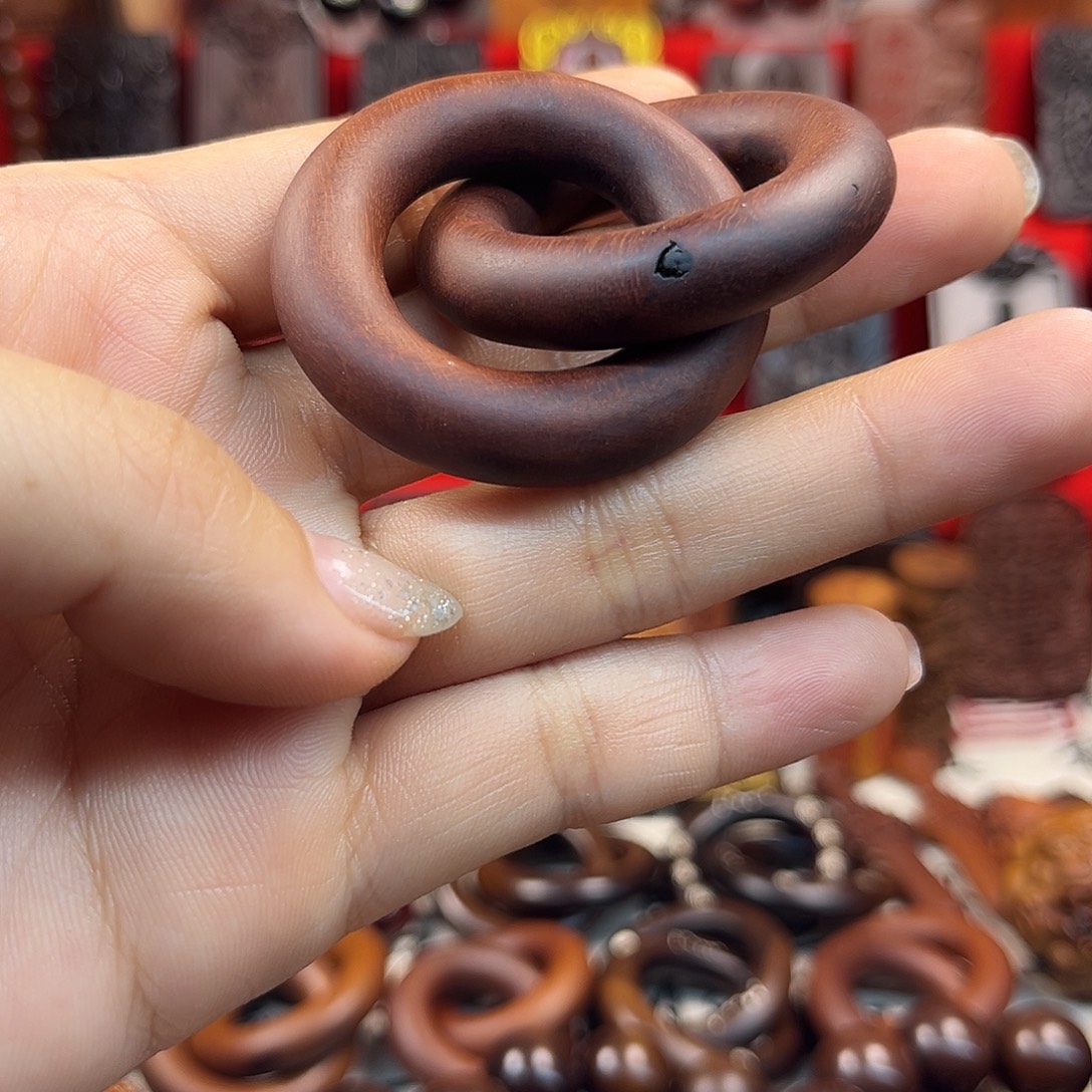 枣木天然枣木乾坤圈