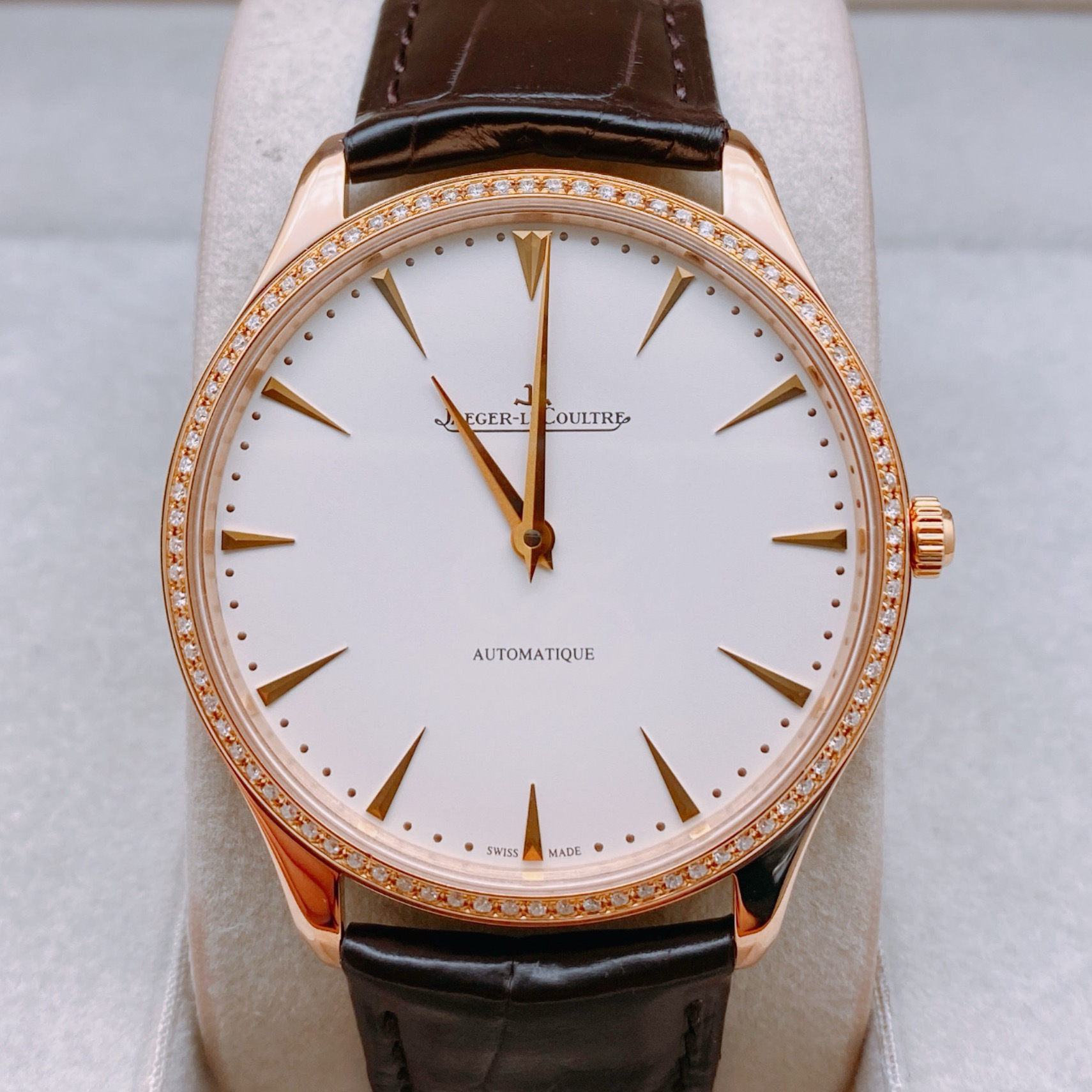 99新 Jaeger-LeCoultre/积家 大师系列 超薄41mm 自动机械
