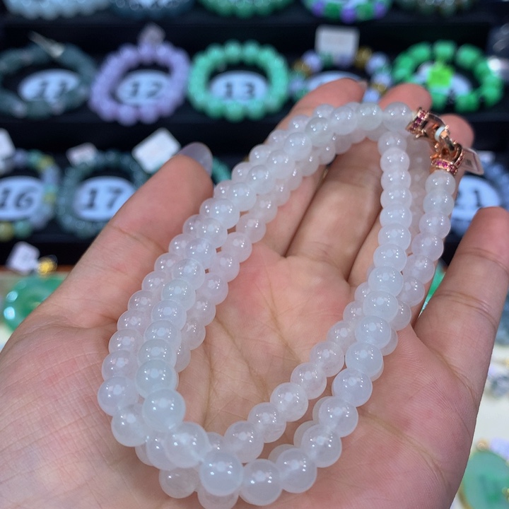 未镶嵌手链翡翠翡翠