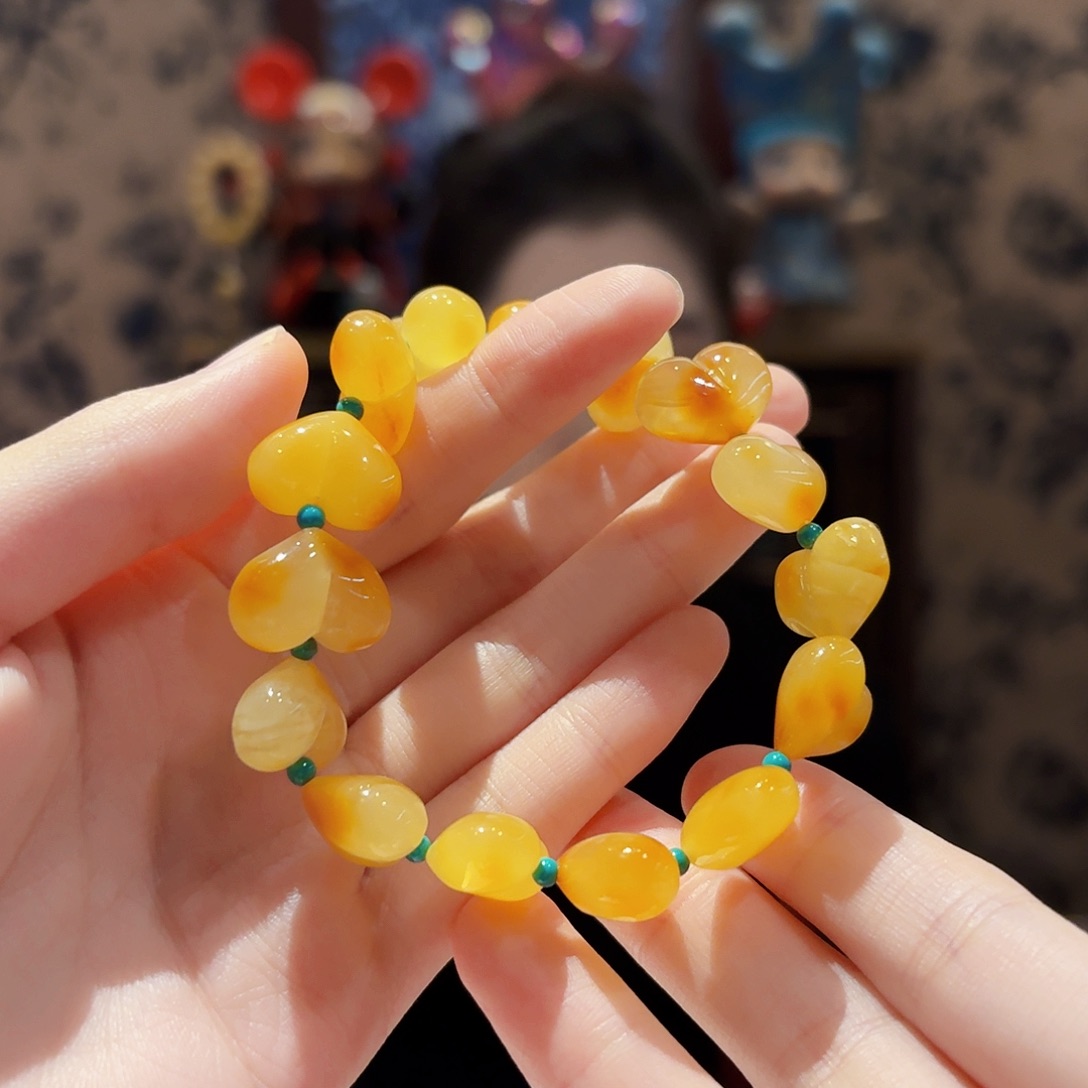 手链蜜蜡未镶嵌手串