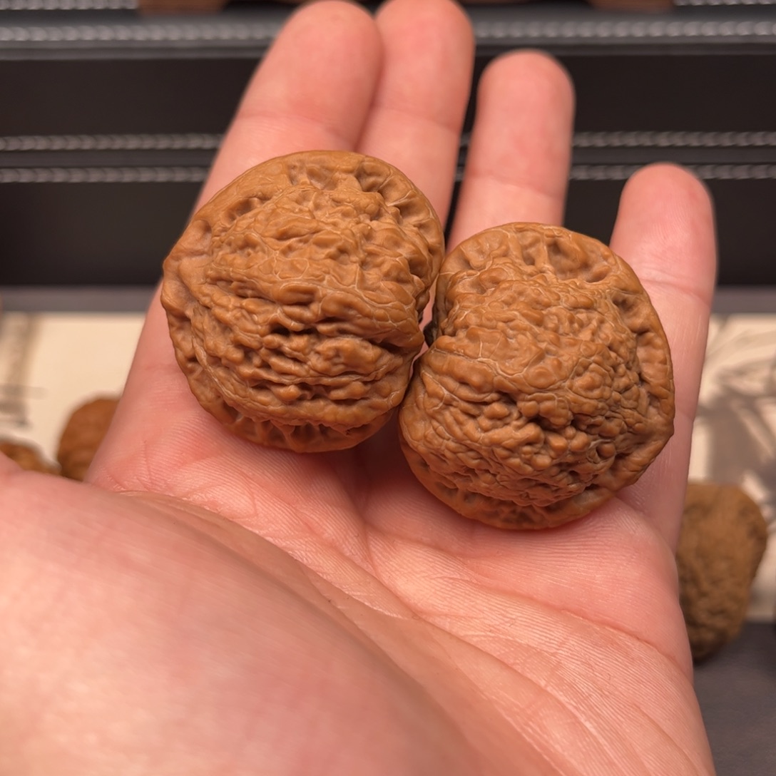 文玩核桃吊坠幽*40虎妞