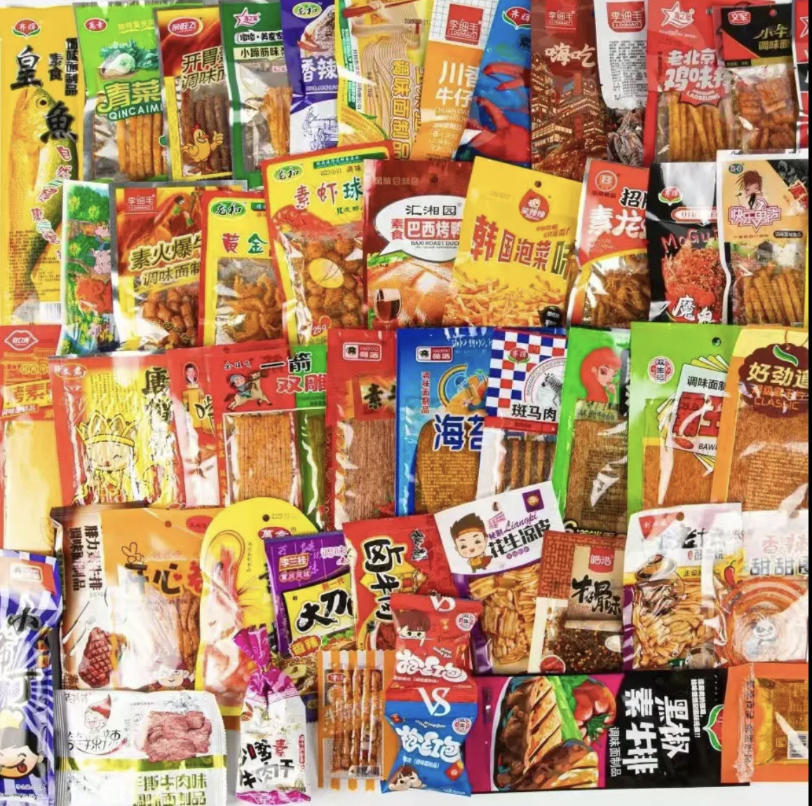 麻辣零食辣条大礼包多种混装【已直播间为准】