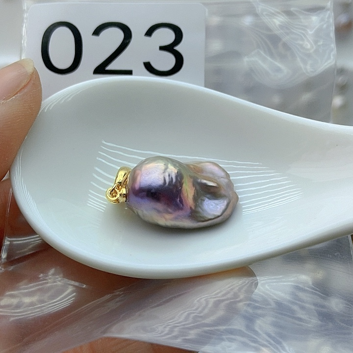 淡水珍珠颈饰银S925镶嵌