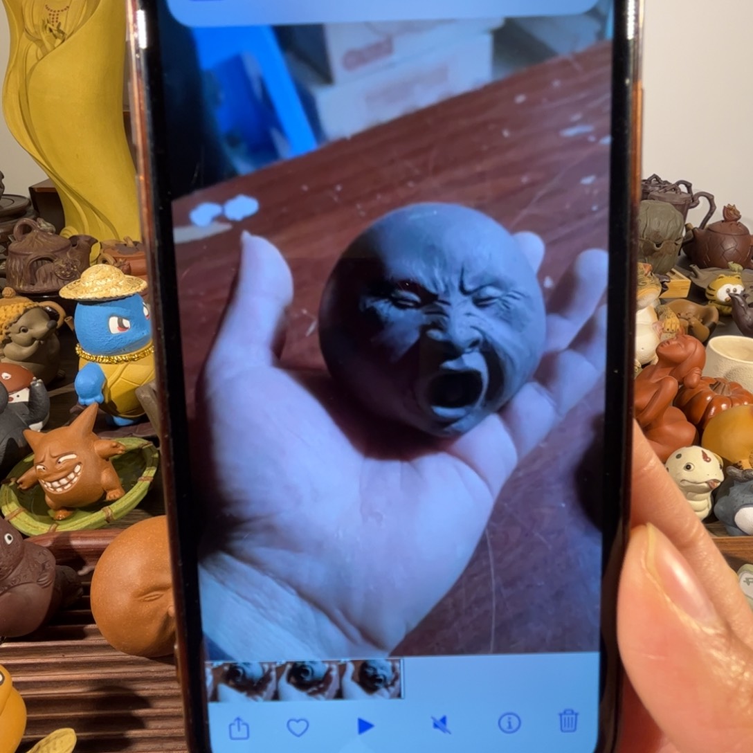 紫砂茶壶v****t纯手工制作过程就是