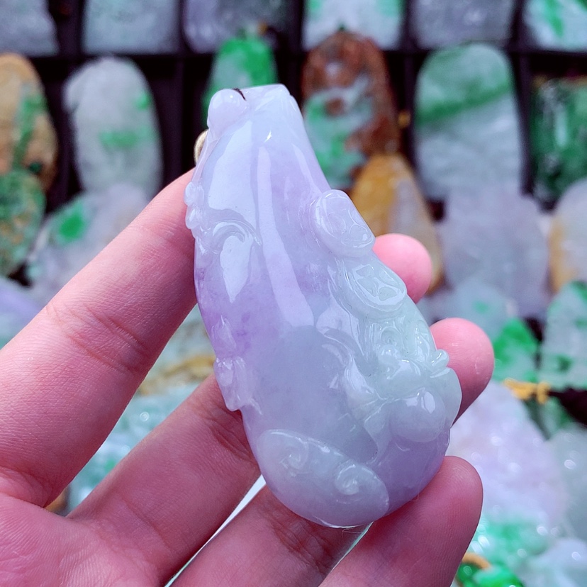 【闪购商品】翡翠颈饰未镶嵌挂件