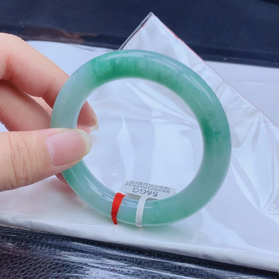 翡翠未镶嵌手镯天然缅甸翡翠A货手镯