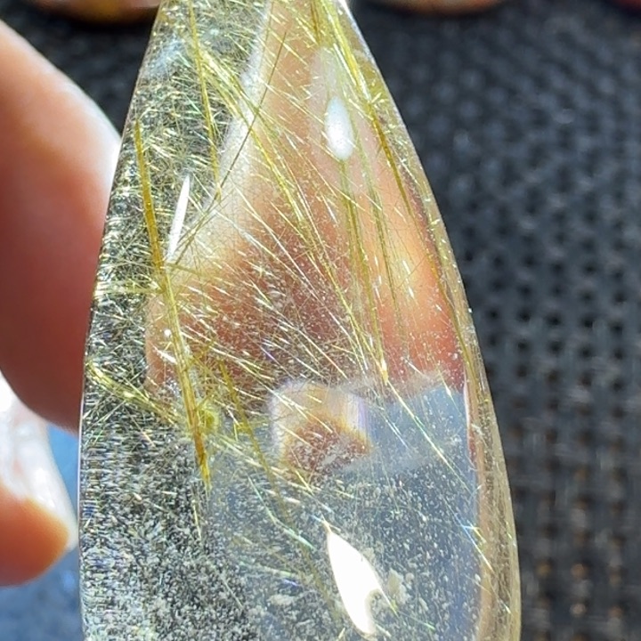水晶颈饰未镶嵌感***：