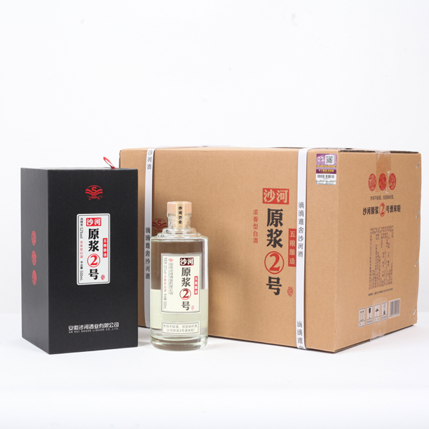 SHAHE/沙河原浆2号酒  整箱四瓶52度500ml
