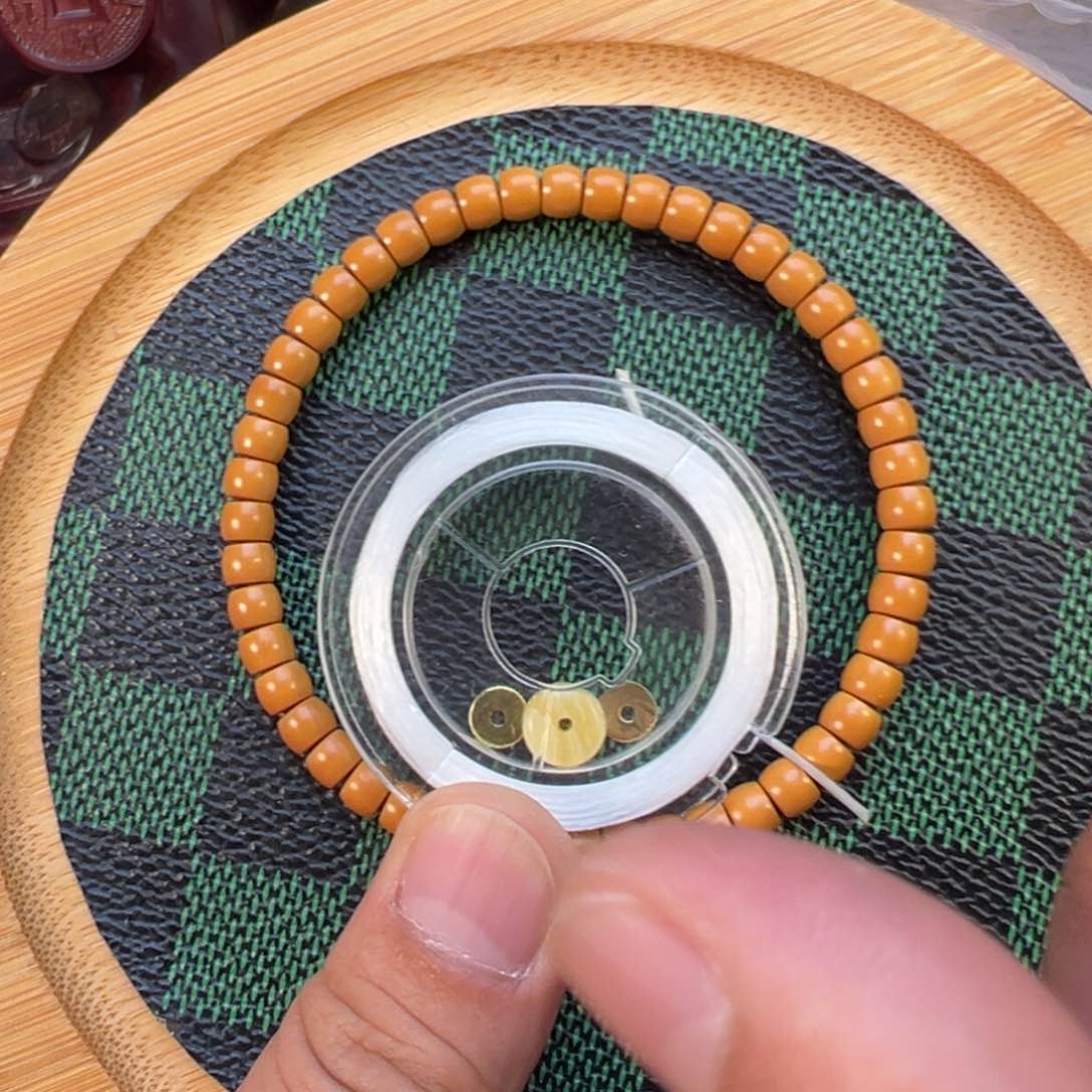 橄榄核吊坠0.55核尖手串