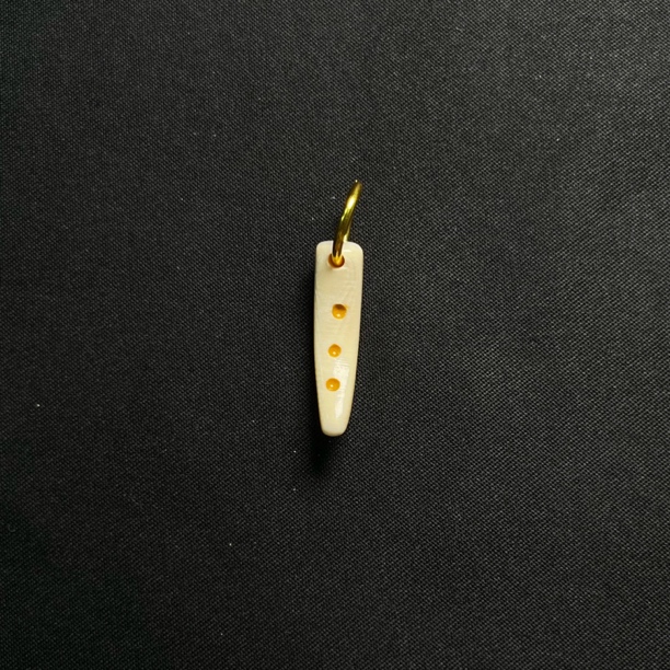 PJ6224 咒点牙尖 只做天然猛犸牙