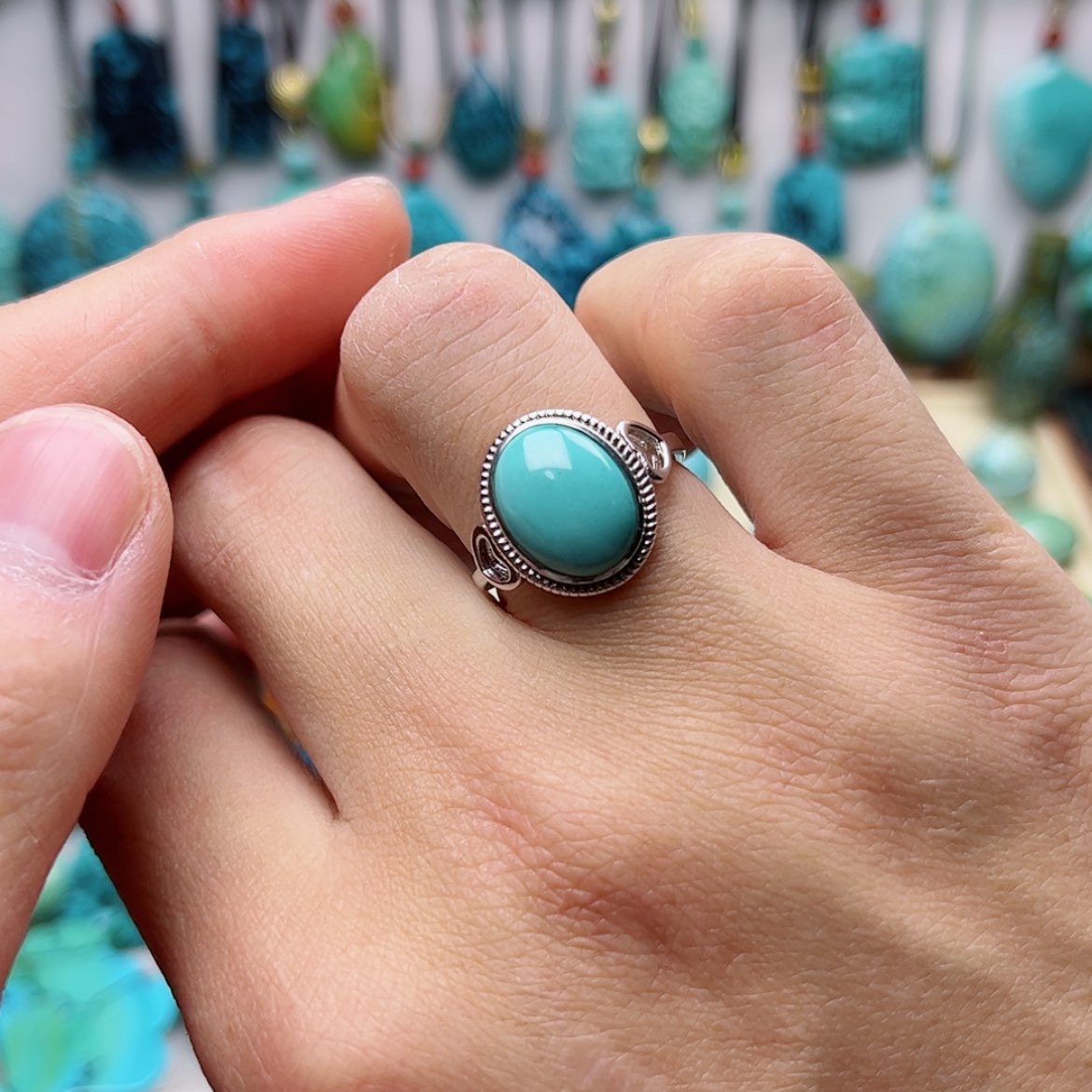 【闪购商品】绿松石珠宝奇石未镶嵌