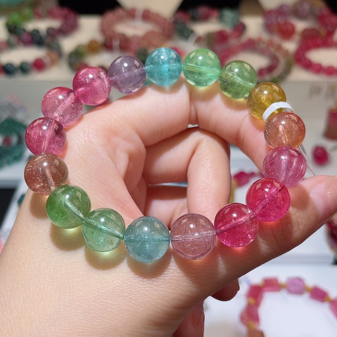 碧玺手链未镶嵌碧玺手链