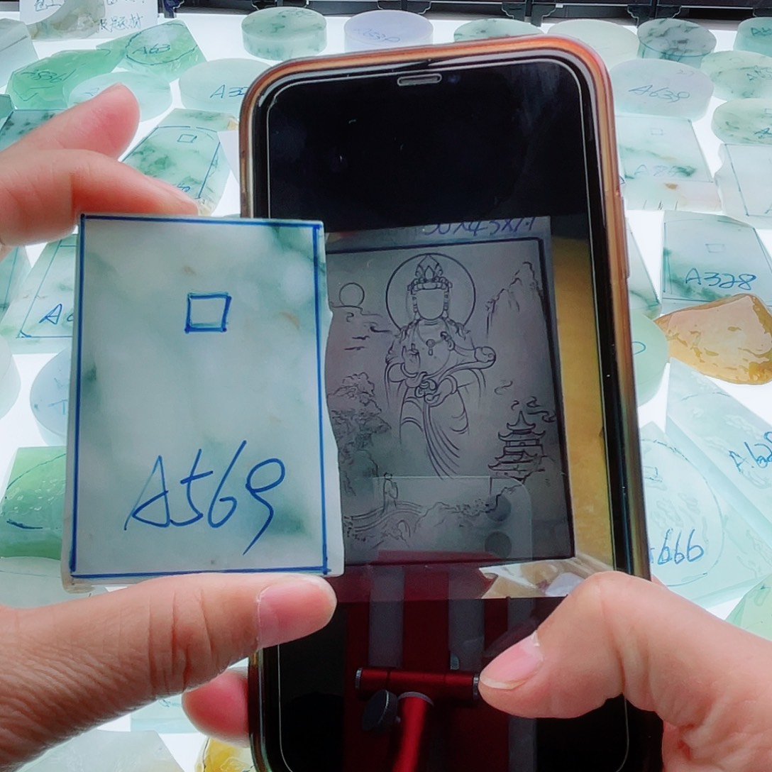 定制翡翠未镶嵌天然缅甸翡翠A货