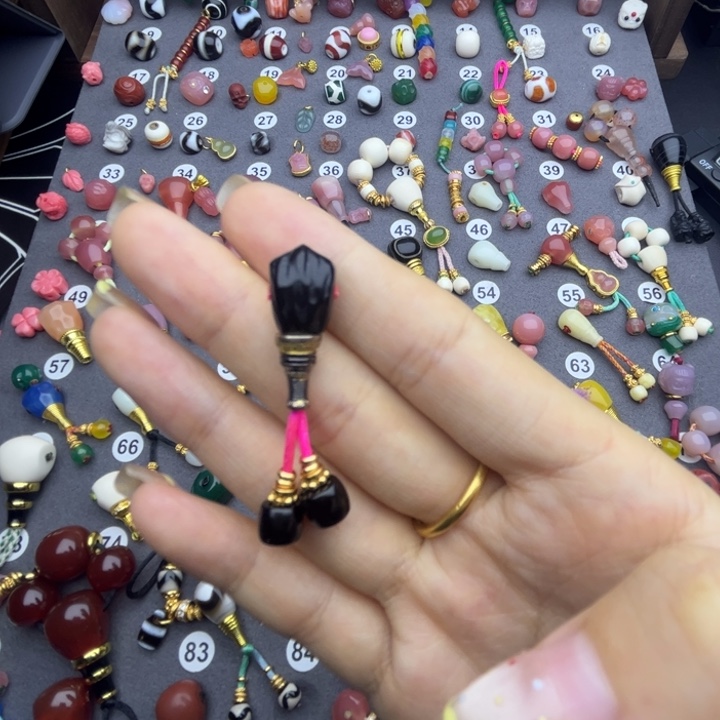 玛瑙/玉髓未镶嵌三通