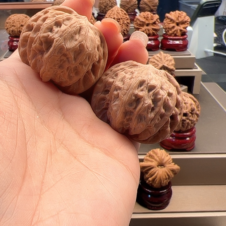 文玩核桃把件39 战鼓 u-036