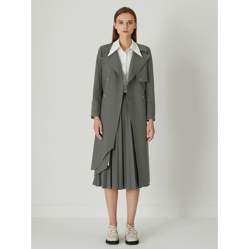 【尚雅】莱芙艾迪儿风衣（女式风衣）1E1W63053