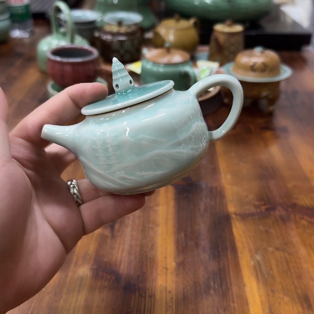 小仲青瓷茶器微瑕7043