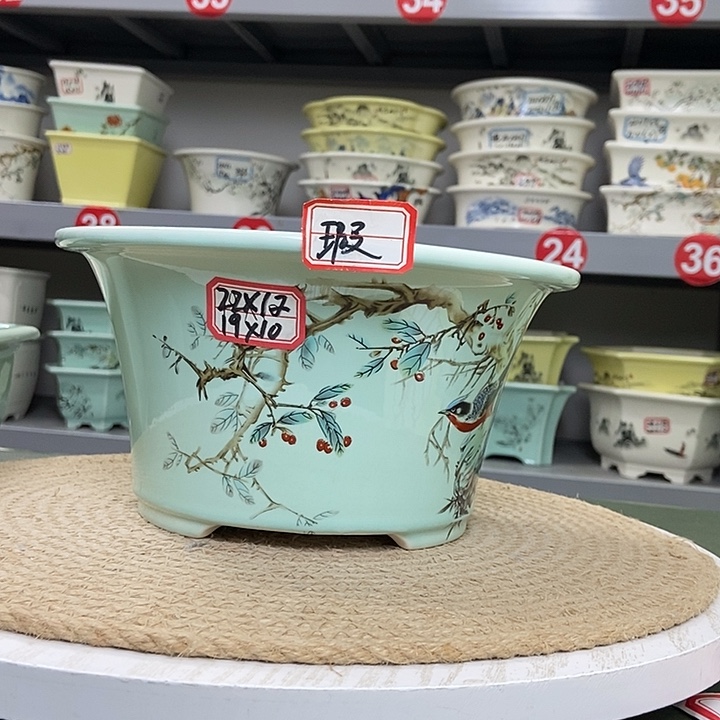 紫砂紫砂花盆2208