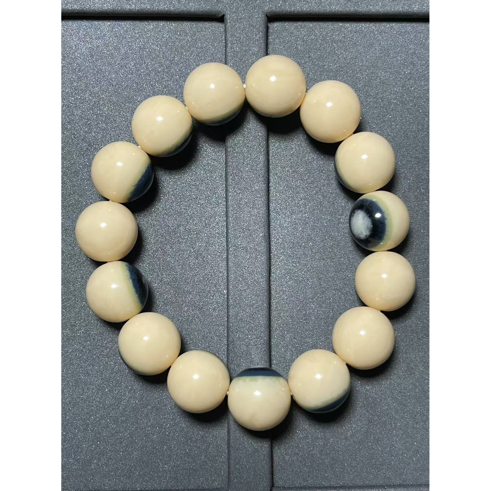 手链 手链 福玺甄选白手串4034