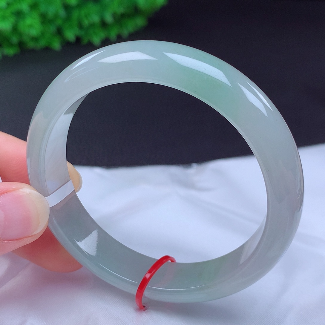 翡翠未镶嵌手镯58圈431516