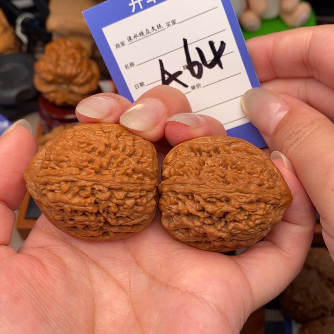 l***u把件文玩核桃蒜头64号