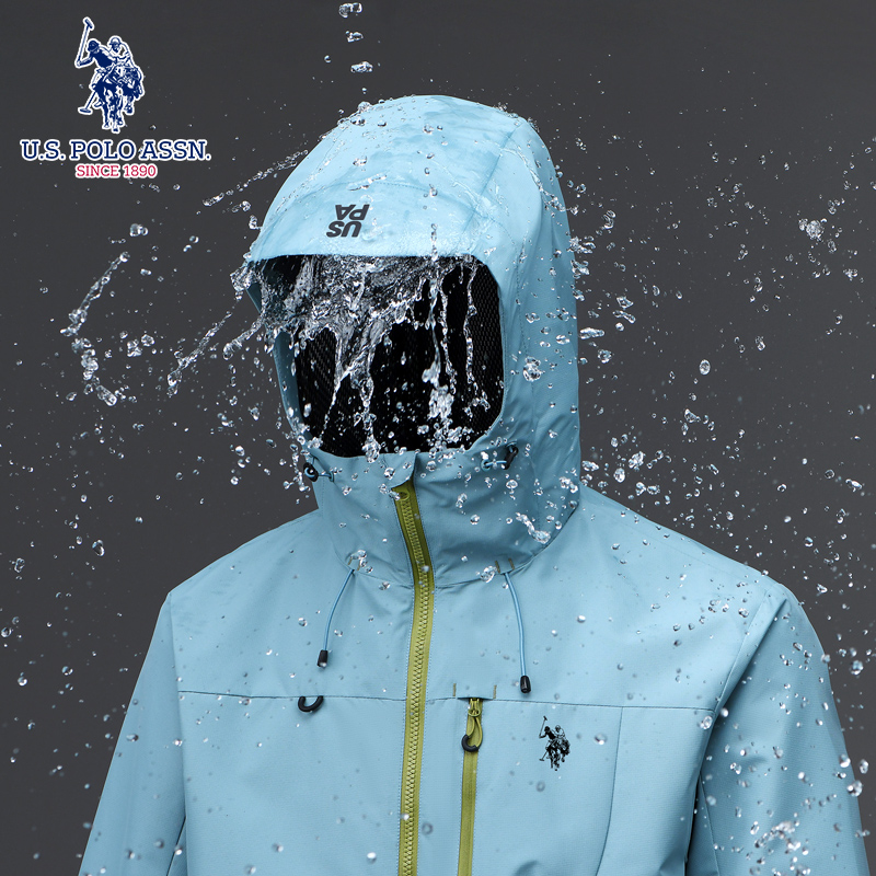 2025春秋新款男女冲锋衣防水户外夹克透气男士运动情侣休闲时尚